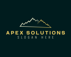 Apex Mountain Adventure logo design