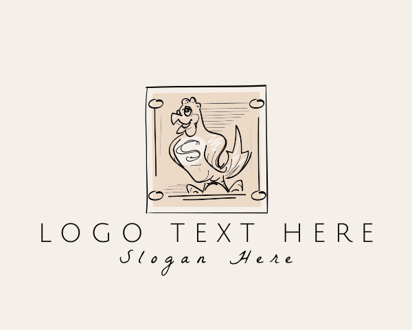 Chicken Restaurant logo example 4