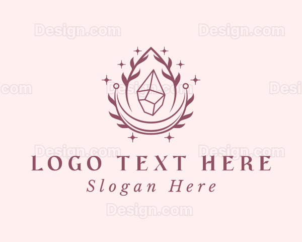 Crystal Gemstone Accessory Logo