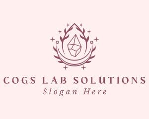 Crystal Gemstone Accessory logo design