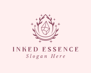 Crystal Gemstone Accessory logo design