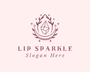 Crystal Gemstone Accessory logo design