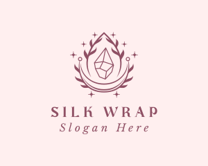 Crystal Gemstone Accessory logo design