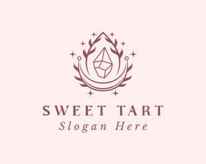 Crystal Gemstone Accessory logo design