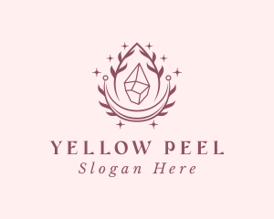 Crystal Gemstone Accessory logo design