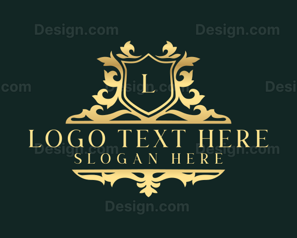 Premium Ornamental Crest Logo