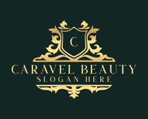 Premium Ornamental Crest logo design