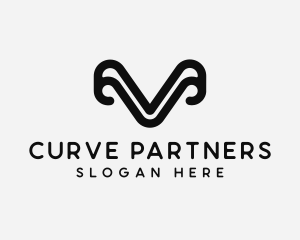 Modern Digital Curve logo