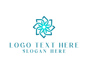 Flower Petal Pattern logo