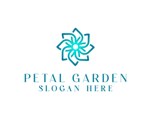 Flower Petal Pattern logo design