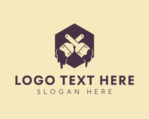 Hexagon logo example 3