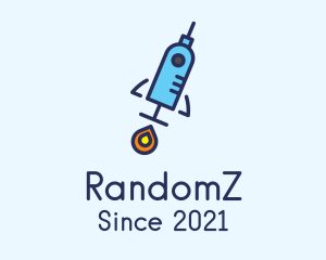 Medical Vaccine Rocket logo