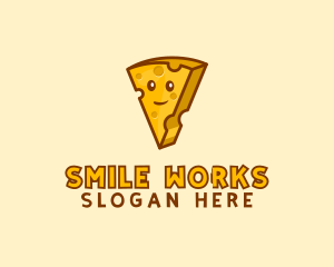 Cute Swiss Cheese logo design