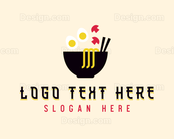 Asian Ramen Restaurant Logo