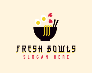 Asian Ramen Restaurant logo design