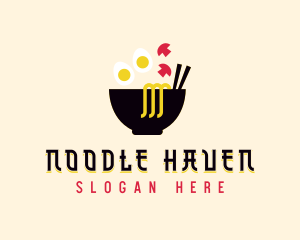 Asian Ramen Restaurant logo design
