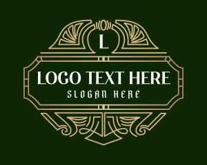 Premium Art Deco logo