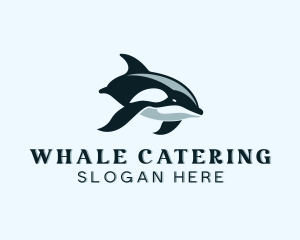 Orca Whale Animal logo