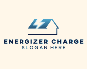 Thunderbolt Home Electricity logo design