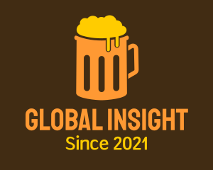 Simple Beer Mug logo