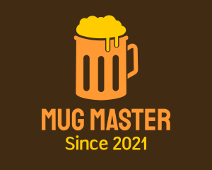 Simple Beer Mug logo