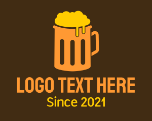 Simple Beer Mug logo