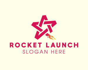 Modern Star Rocket logo