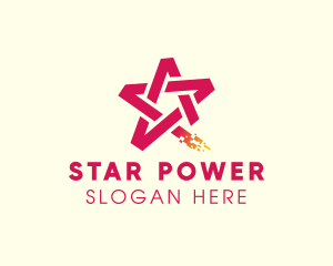 Modern Star Rocket logo