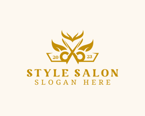 Styling Salon Scissors  logo design