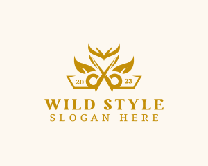 Styling Salon Scissors  logo design