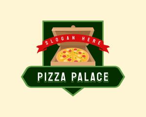 Pizza Food Delivery logo design