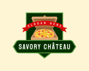 Pizza Food Delivery logo design