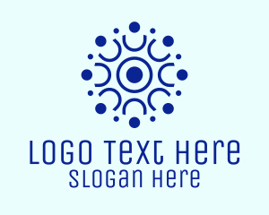 Modern Dots Pattern logo