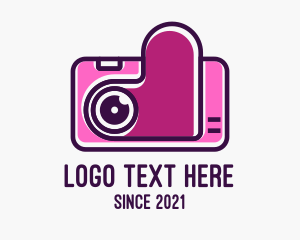 Romantic - Romantic Digital Camera logo design