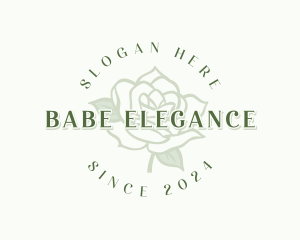 Elegant Rose Boutique logo design