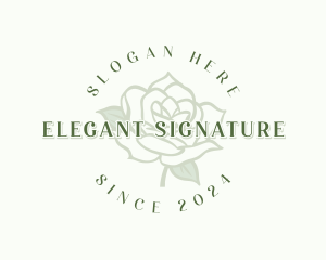 Elegant Rose Boutique logo design