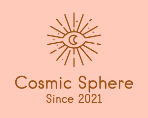 Cosmic Eye Astrology logo design