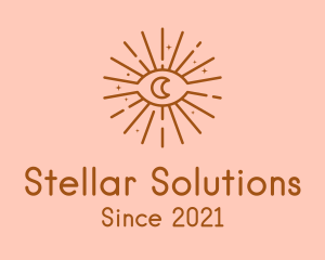 Cosmic Eye Astrology logo design