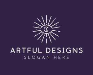 Cosmic Eye Astrology logo design