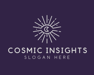 Cosmic Eye Astrology logo design