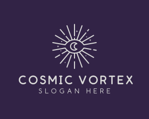 Cosmic Eye Astrology logo design