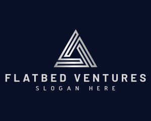 Triangle Firm Pyramid logo design