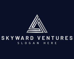 Triangle Firm Pyramid logo design