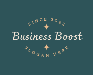 Retro Star Business logo design