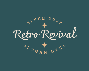 Retro Star Business logo design