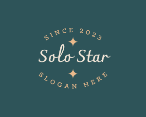 Retro Star Business logo design