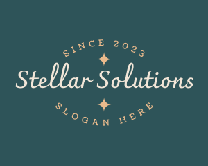 Retro Star Business logo design