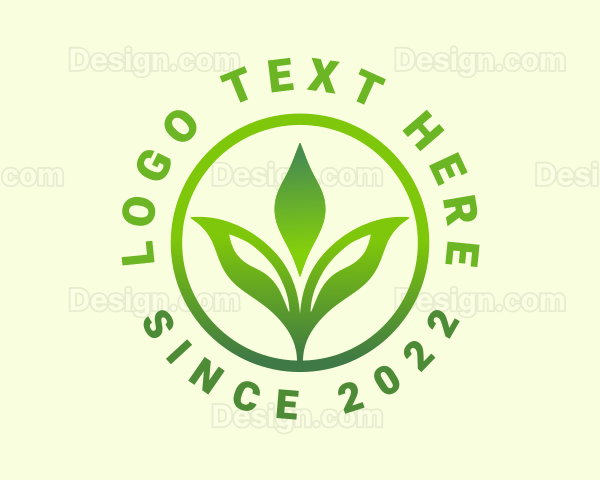 Ecology Leaf Garden Logo