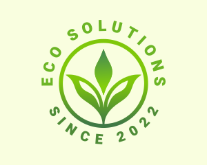 Ecology Leaf Garden  logo design