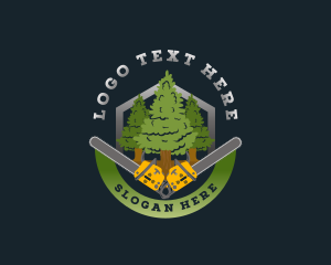 Tree Forest Chainsaw logo